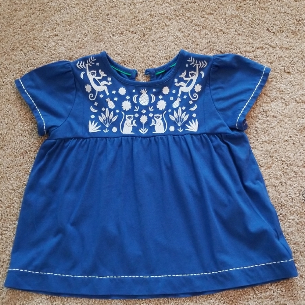 (EUC) Mini Boden girls top size 4/5Y